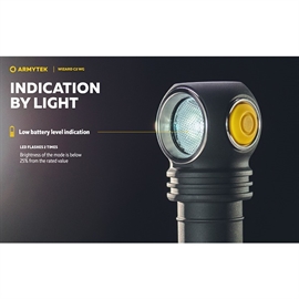 Armytek Wizard C2 WG Multilight, Warm & Green Light